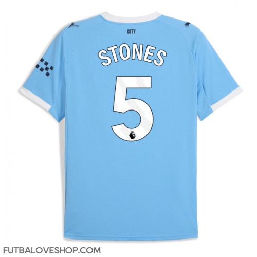 Dres Manchester City John Stones #5 Domáci 2025-26 Krátky Rukáv